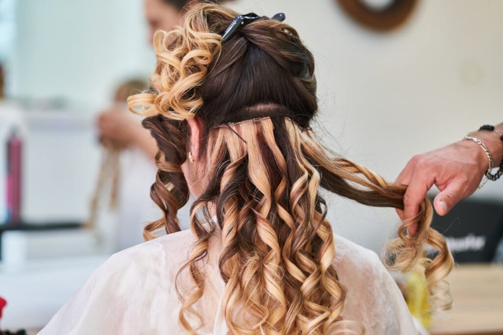 Extensions de cheveux